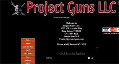 Desktop Screenshot of projectguns.com